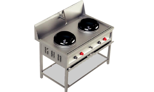 chinese two burner range