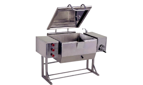 tilting type brat pan