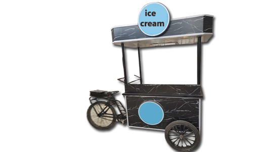 tricycle ice cream cart 